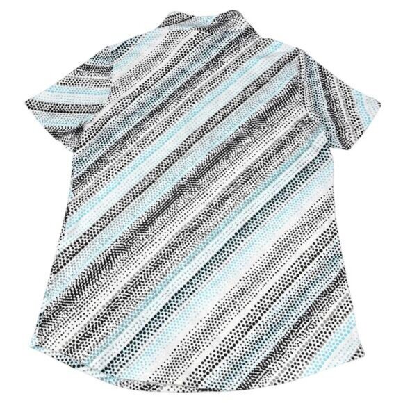 CHICO'S Weekends Patterned Zip Top Size Small - Picture 5 of 7